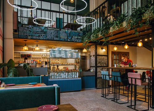 Проект для клиента Coffee Jungle кафе, г. Самара от CorsaStyle