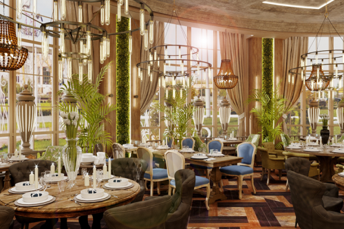 Проект для клиента Ресторан «Романовский» г.Ульяновск от CorsaStyle