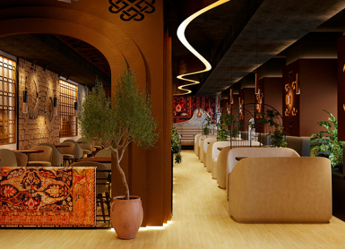 Проект для клиента Al dente Горы, сеть ресторанов, г. Хабаровск от CorsaStyle